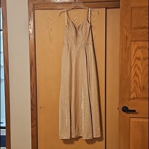 Gold Jules & Cleo dress size 4